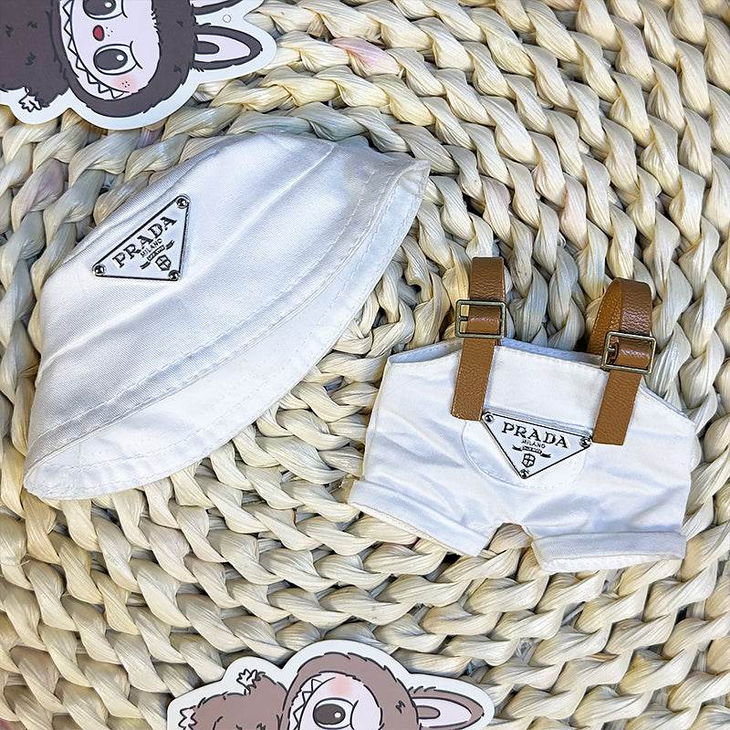 Labubu Outfit – “Prada Playground Set” (Fits 17cm Labubu Macaron / Have a Seat / Big into Energy)