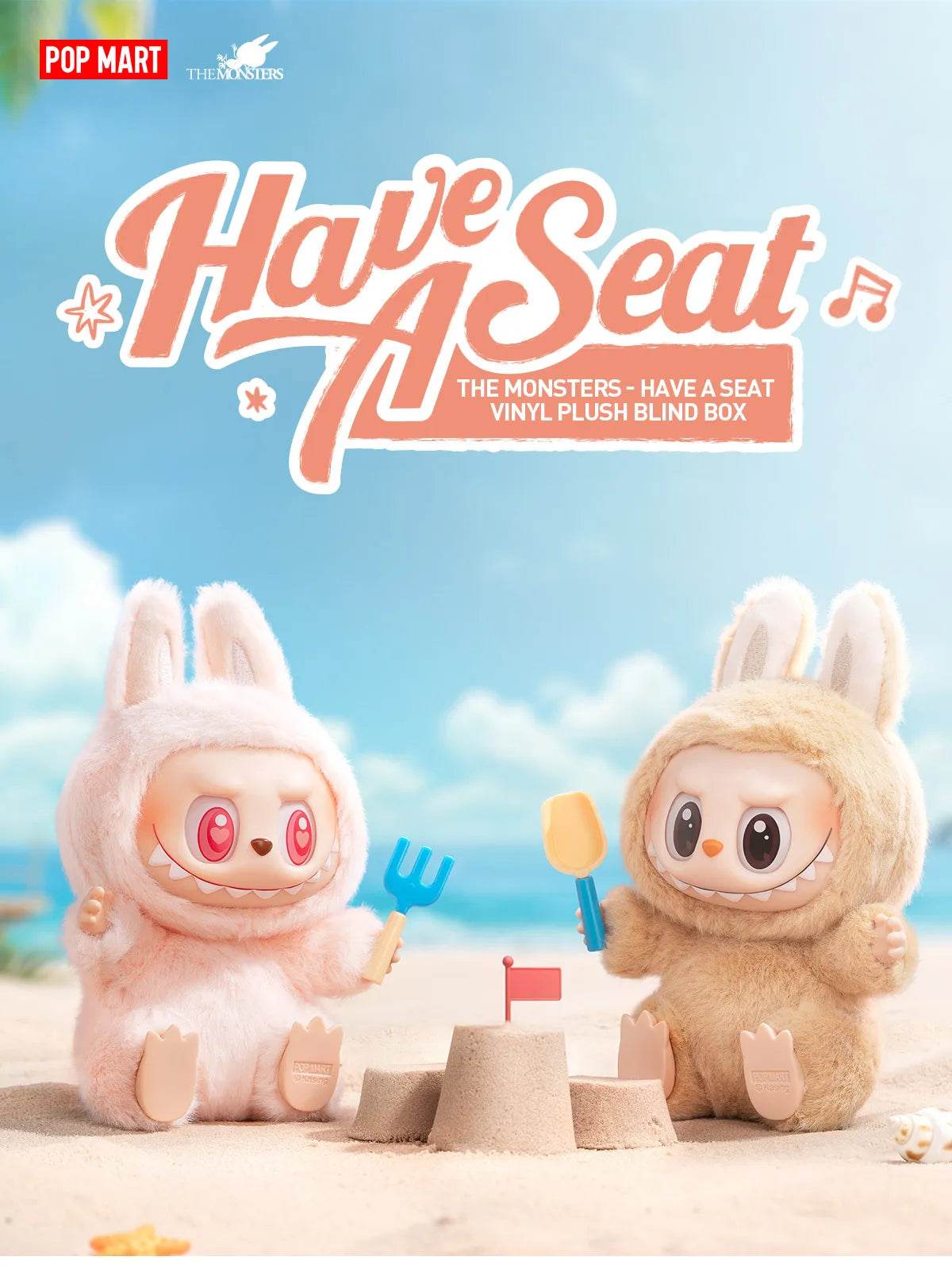 LABUBU THE MONSTERS - Have a Seat Vinyl Plush Blind Box