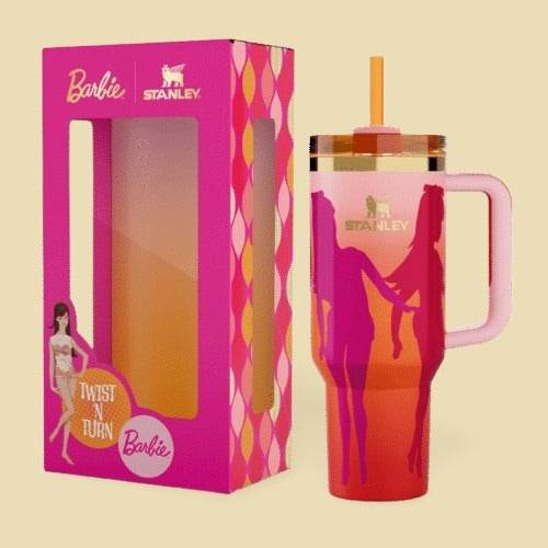 BARBIE ’60S TWIST ’N TURN QUENCHER 40 OZ (VAULT)