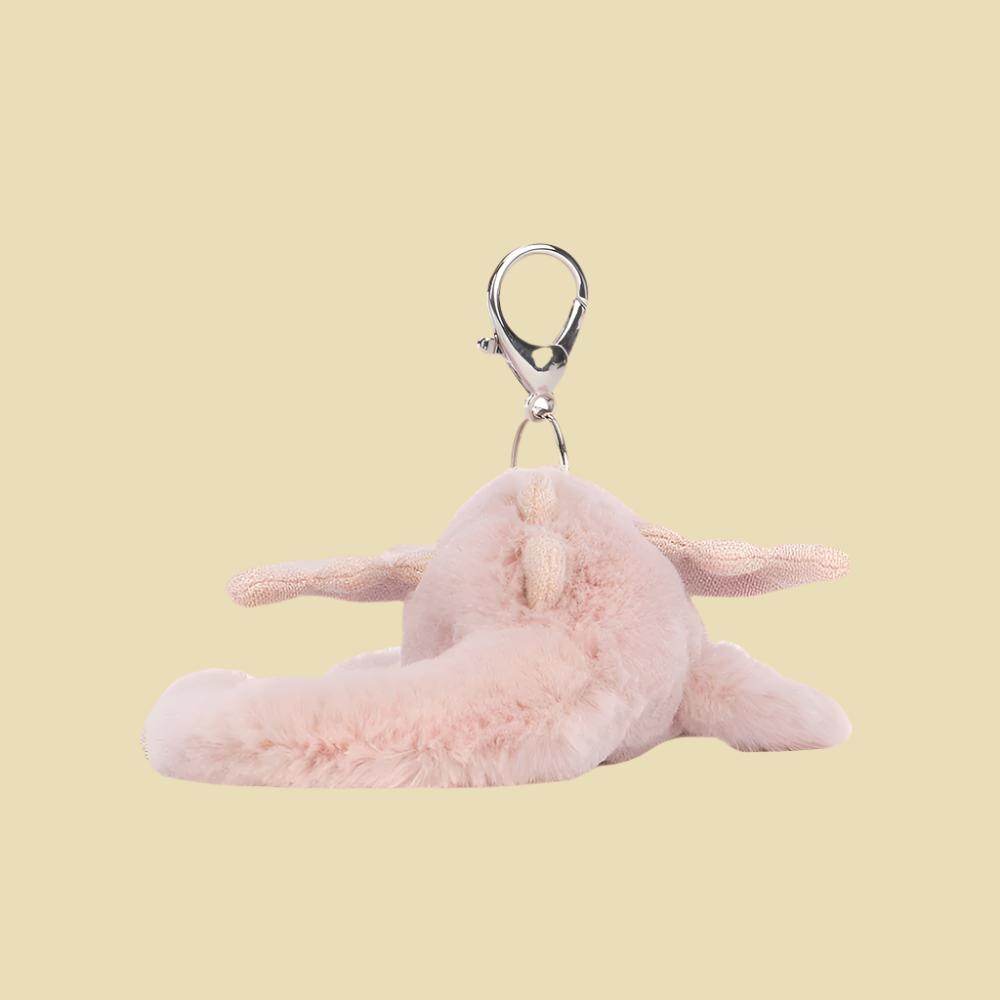 Rose Dragon Bag Charm