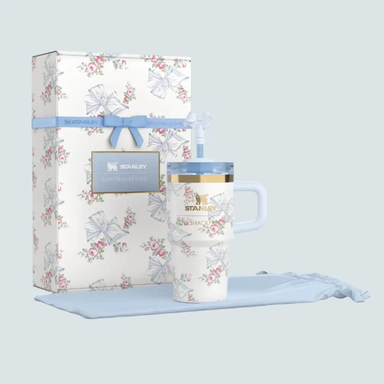 LoveShackFancy Holiday Quencher | Rosa Beaux Blue