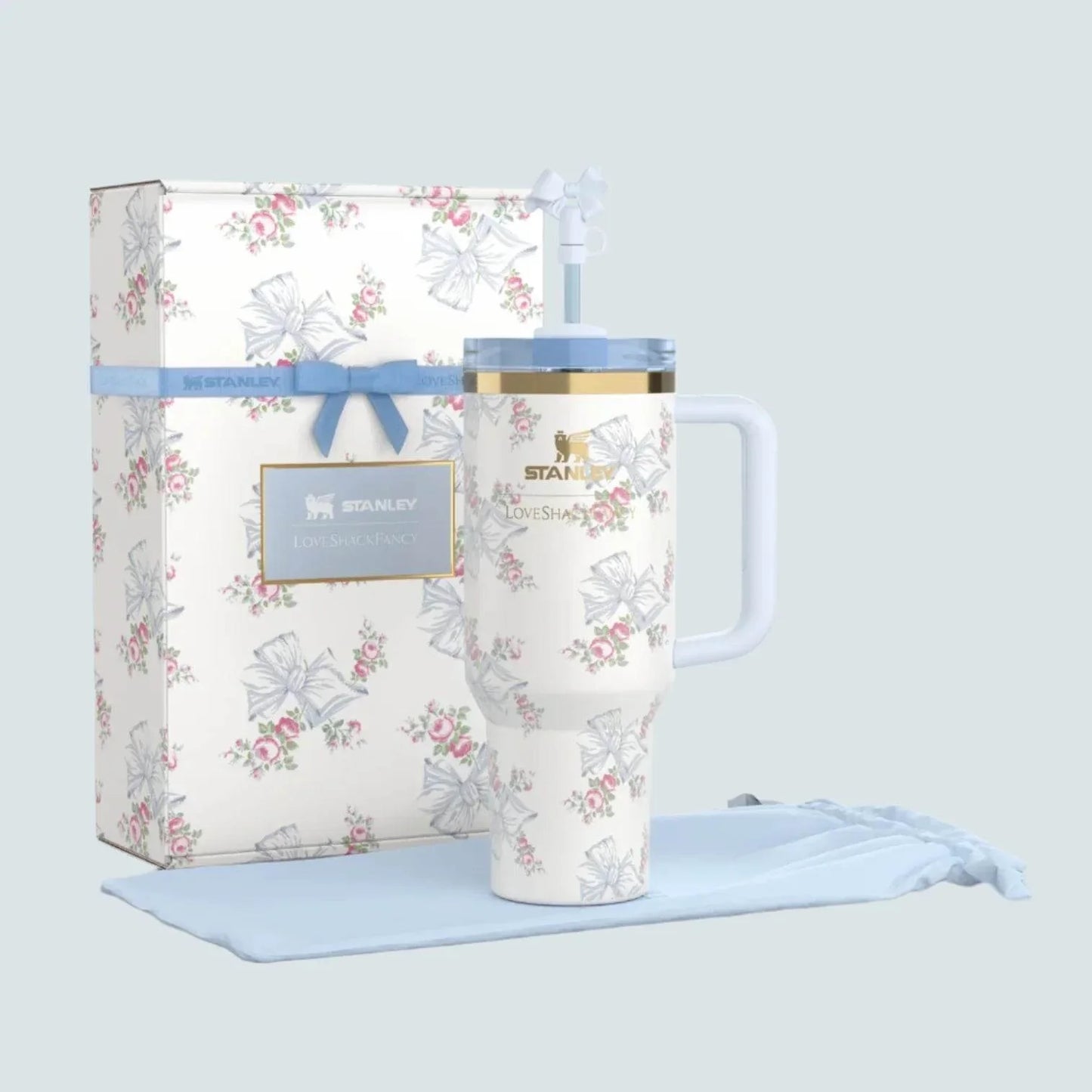 LoveShackFancy Holiday Quencher | Rosa Beaux Blue