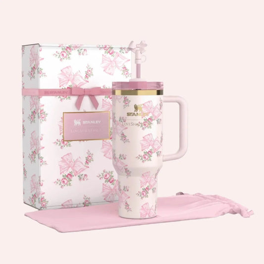LoveShackFancy Holiday Quencher | Rosa Beaux Pink