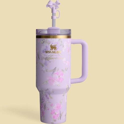 LoveShackFancy Holiday Quencher | 40 OZ | Happy Thoughts