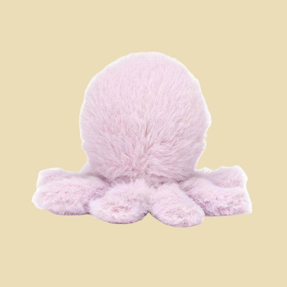 Fluffy Octopus Bag Charm